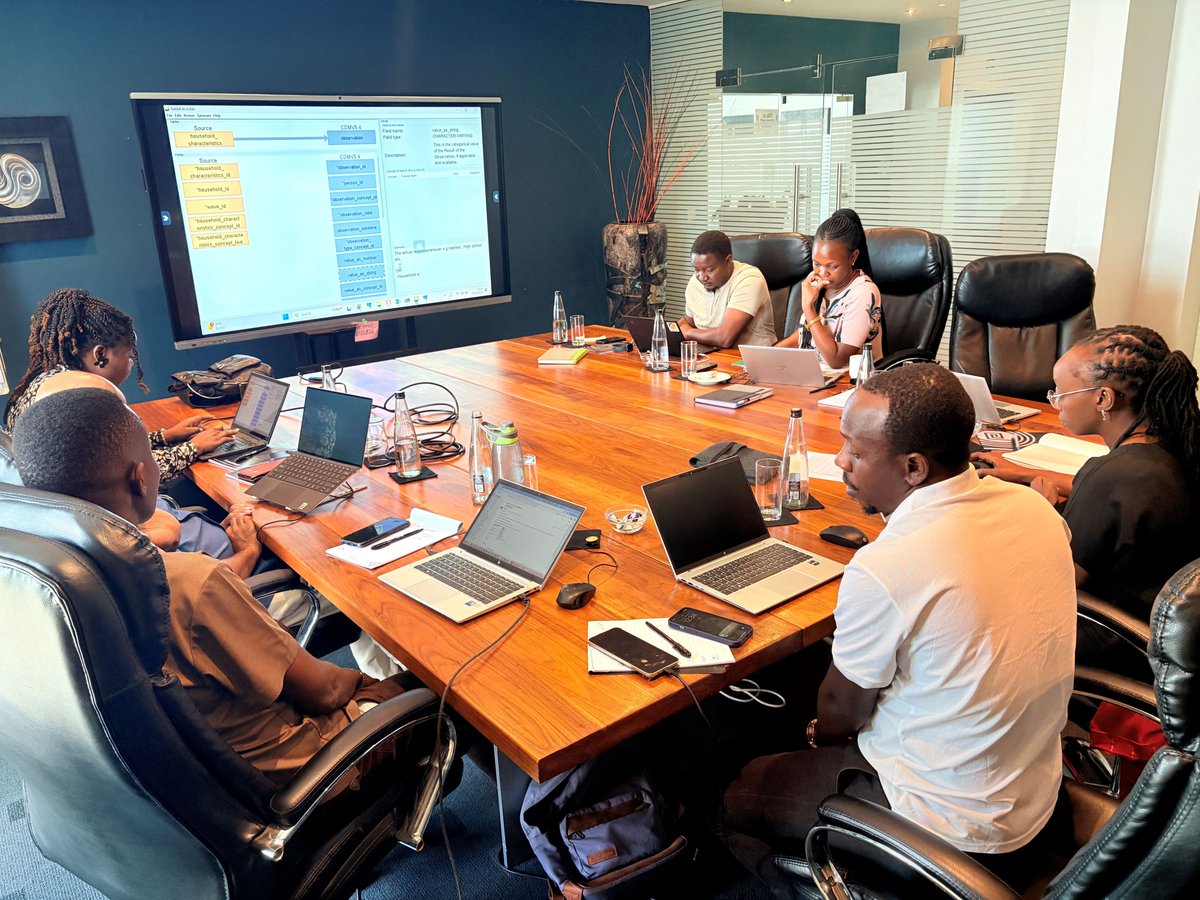 This week, the #IamAPHRC Harmonizing Longitudinal Mental Health Data Project team advanced its data transformation efforts at the Data Transformation from Staging Database to Observational Medical Outcomes Partnership (OMOP) Common Data Model (CDM) 5.4 workshop. The project seeks