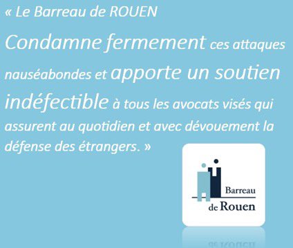 Il est du devoir de notre Robe de nous tenir debout et aux côtés de chaque être humain