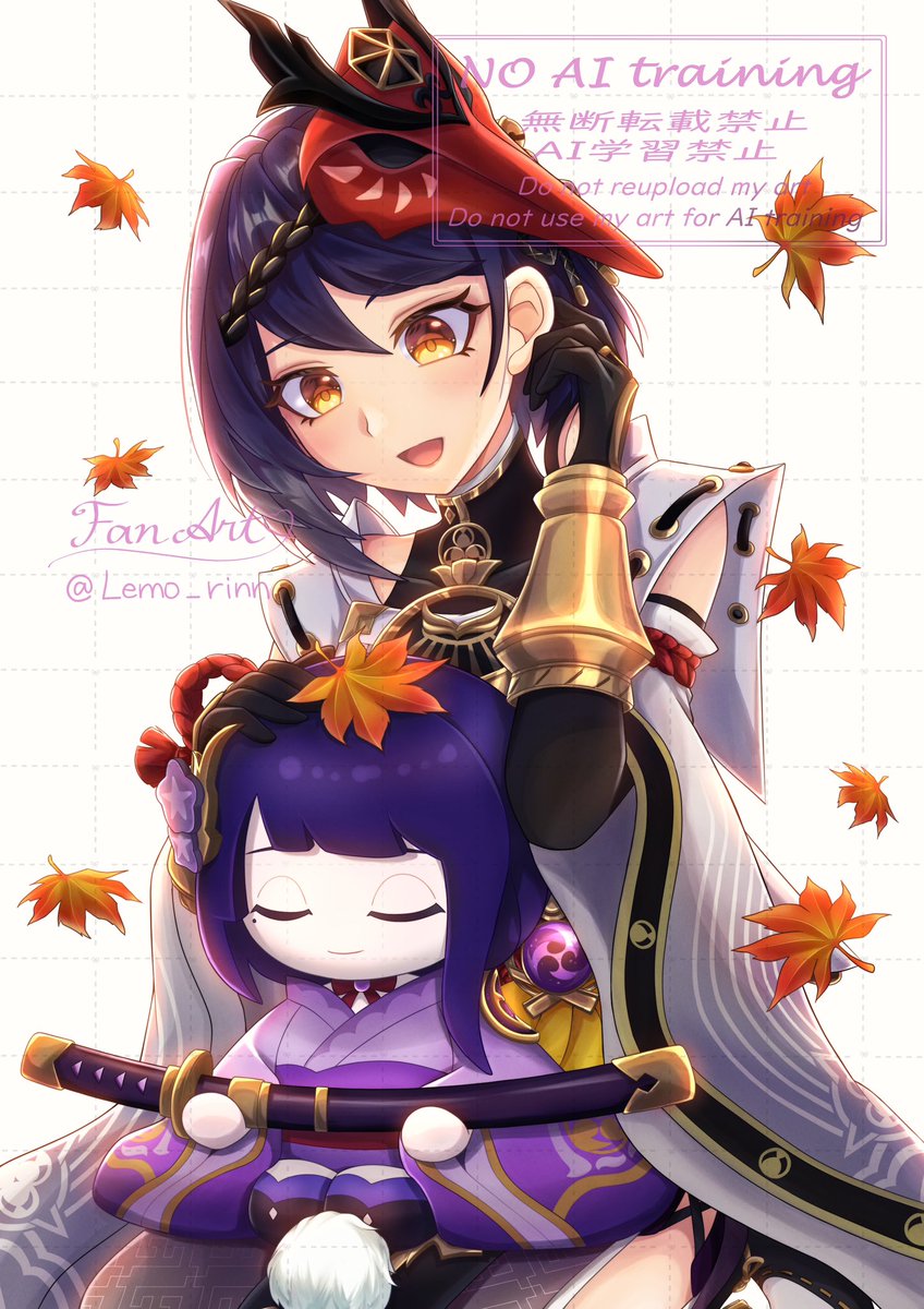 「原神」の九条裟羅ちゃんを描きました🪶

普段はお堅い感じだけど、ちゃんと話の通じる良い子なところが大好きです☺️
笑ってるところが見たくて、自給自足しました…

5.4の稲妻イベントで裟羅ちゃんがたくさん出てきますように🥺

#原神
#原神イラスト
#GenshinImpact 
#Genshinfanart
#九条裟羅