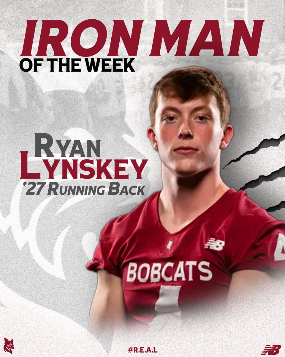 Iron Man of the Week - Ryan Lynskey '27 RB

#REAL