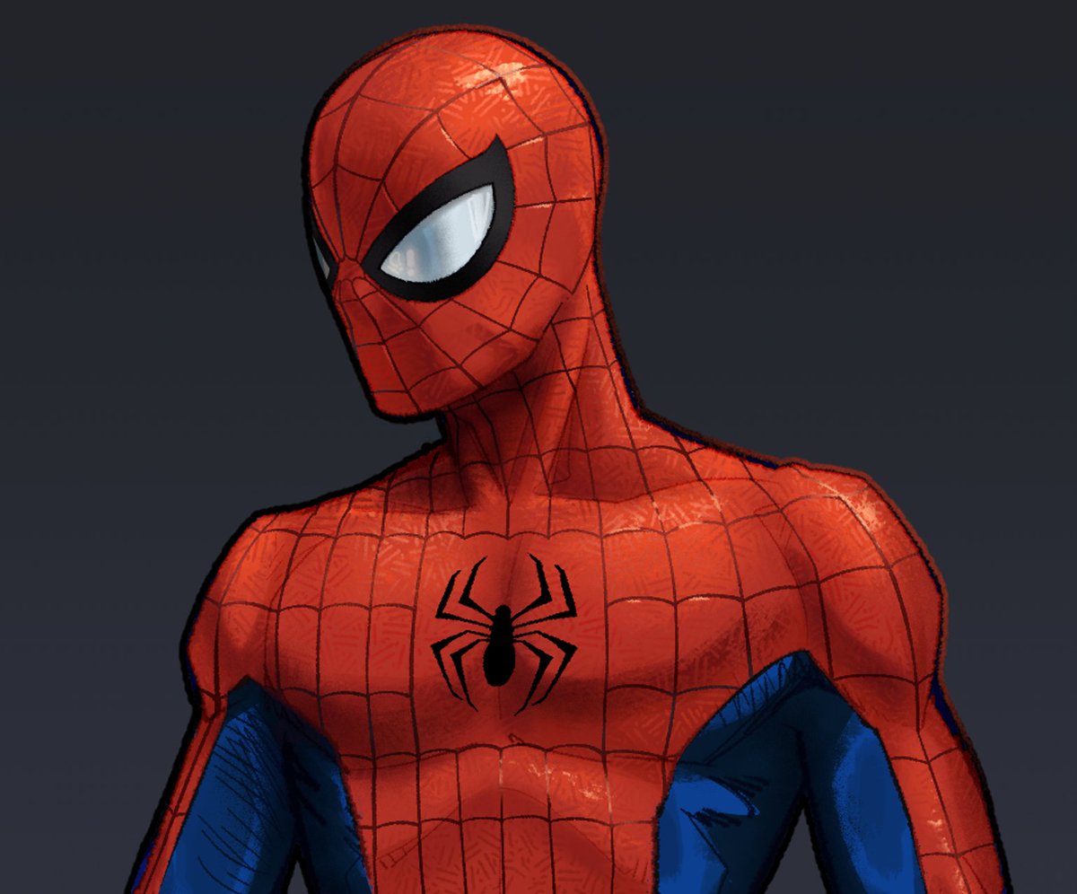 trying to stay positive after getting my account deleted #art #spiderman