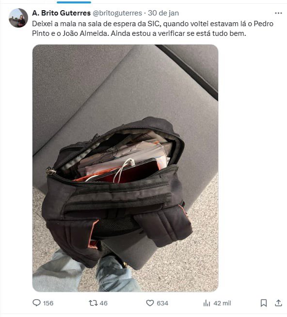 Não mexi…cheirava mal!