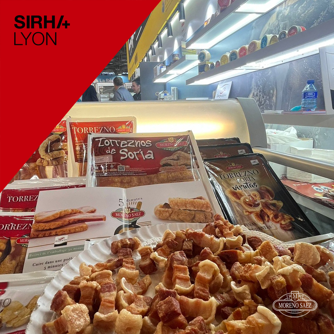 Despedimos nuestra andadura por tierras galas con <a href="/dipsoria/">Diputación de Soria</a> en la feria #sirhalyon. Gran experiencia y oportunidad de seguir dando a conocer el @torreznodesoria por el mundo. 🥓🌍

#torreznodesoria #torreznos #soria #gourmetfood #foodexpo #sirha #lyon #feriasirha <a href="/SirhaFood/">Sirha Food</a>