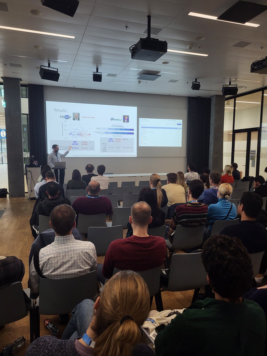 Adnan Mujanović (@adnan_mujanovic) on Twitter photo What does the future hold? Today at <a href="/Stroke_School/">Stroke_Winter_School</a>, <a href="/CheesemakerMD/">Johannes Kaesmacher</a> is discussing neuroprotection - two RCTs on normobaric hyperoxia after thrombectomy, one netural and one positive. A larger cohort will be needed in the future 🫧 <a href="/ESOstroke/">European Stroke Org</a> <a href="/esmintsociety/">ESMINT Society</a> <a href="/ESNRad/">ESNR</a> What does the future hold? Today at <a href="/Stroke_School/">Stroke_Winter_School</a>, <a href="/CheesemakerMD/">Johannes Kaesmacher</a> is discussing neuroprotection - two RCTs on normobaric hyperoxia after thrombectomy, one netural and one positive. A larger cohort will be needed in the future 🫧 <a href="/ESOstroke/">European Stroke Org</a> <a href="/esmintsociety/">ESMINT Society</a> <a href="/ESNRad/">ESNR</a>