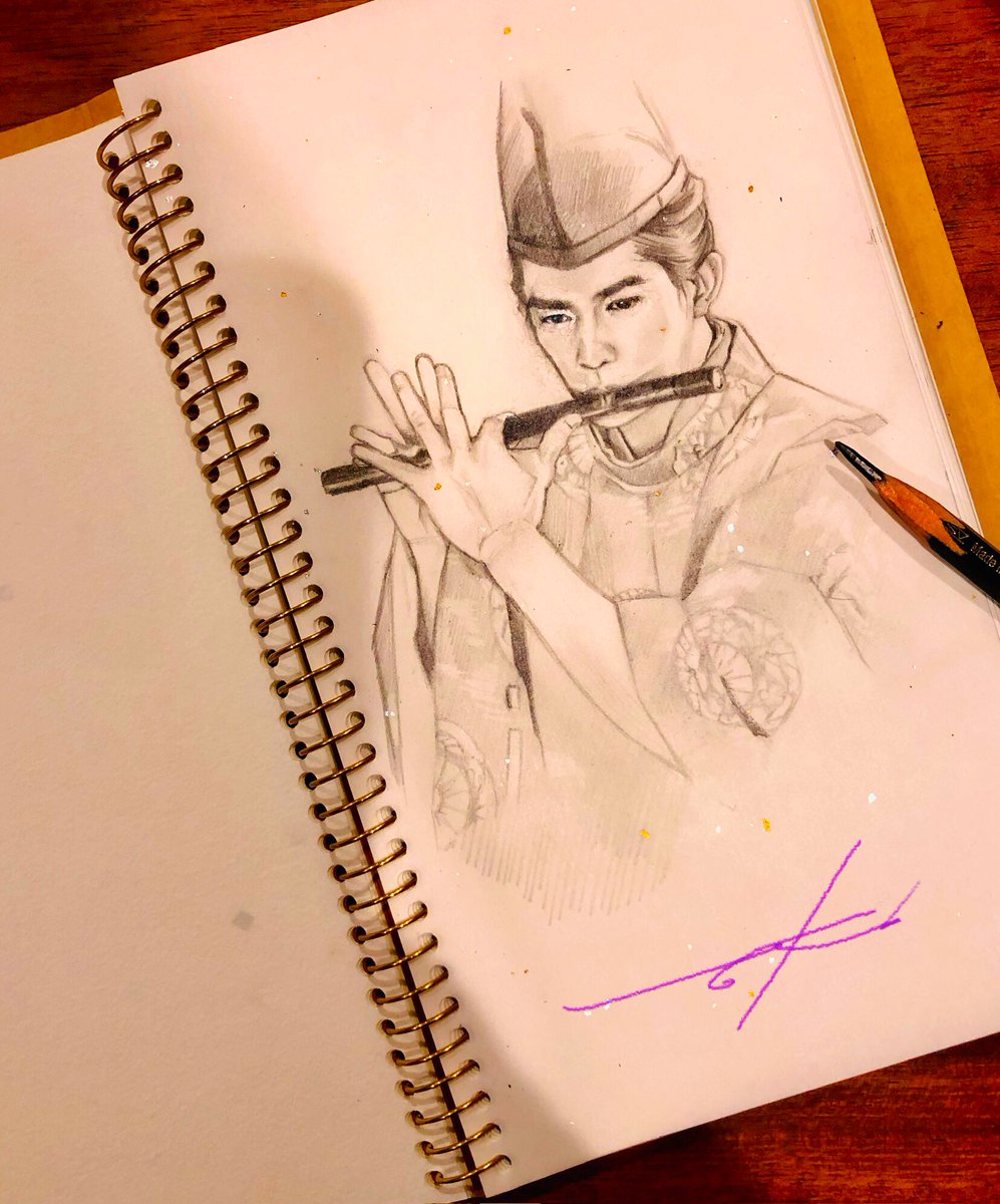 「今更ですが、藤原公任さま #光る君絵 #町田啓太 さん」|𝕆𝕥𝕠𝕞𝕠のイラスト