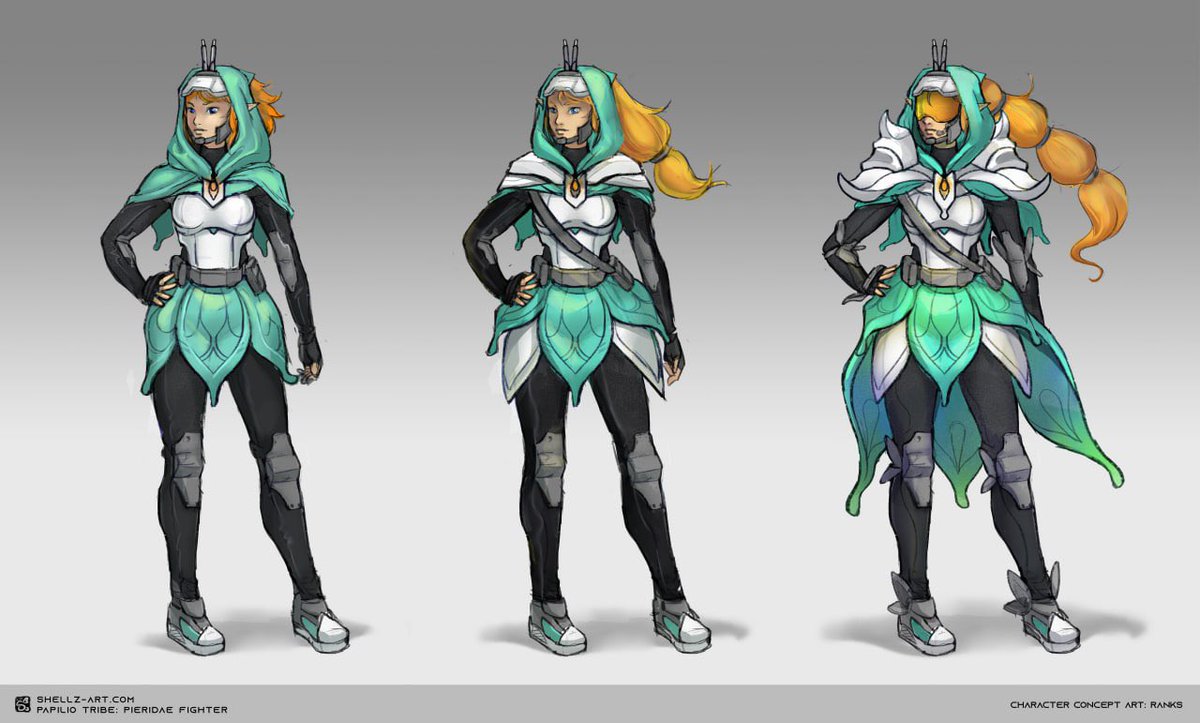 gamedev2dart's tweet image. Papilio Tribe: Pieridae Fighter Concepts by Shelly ✍️
#2d #2dart #conceptart