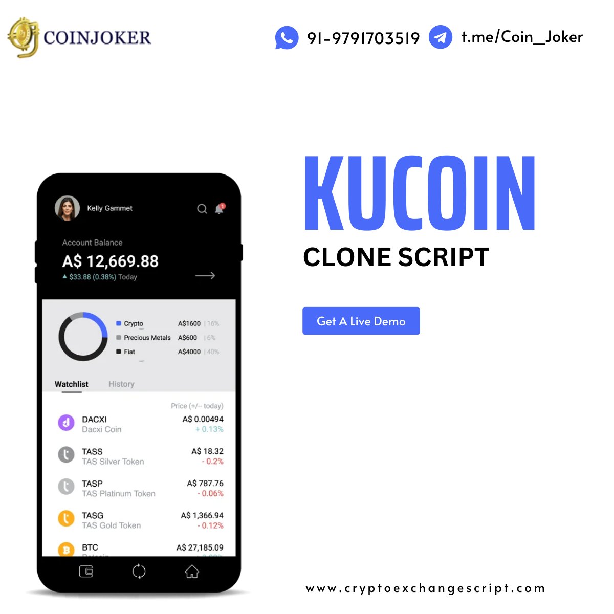 coinjoker_tech's tweet image. With Our KuCoin Clone Script, you get a ready-made, highly customizable exchange packed with next-gen features!

Take the leap into the crypto exchange business with a trusted solution from Coinjoker! &amp;gt;&amp;gt; bit.ly/3BPNGOl

#KuCoinClone #KuCoinCloneScript #CryptoExchange