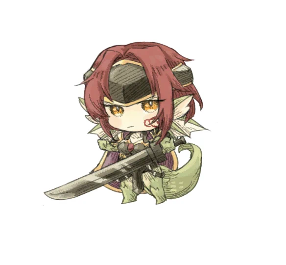 【もんくえSD風キャラ練習記録⑥】  グランべリア  初めて会う四天王にして、エロゲとは何か真剣に考えたくなるキャラ人格実力とも信用できる貴重なキャラで、敵にいても味方にいても好感度が上がる...終章アルカンシエル戦はもちろんですが、ぱらでもまたベストバストを演じてくれました。 