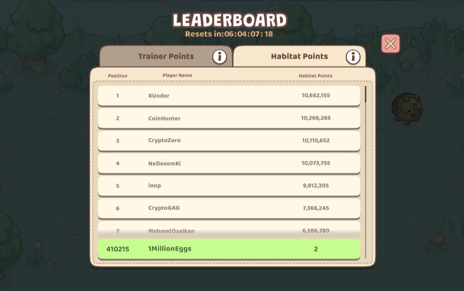 Bu postu beğenip, 2 arkadaşını yorumlara etiketleyen takipçilerime gelen tüm $RCADE tokenlerimi dağıtmak istiyorum.

#RCADE Hatchlings oyununda 410 bin kişi arasından liderliğe oynuyorum. 

Sıralamada referansın bir etkisi yok. Açıkçası, airdrop için değil. Oyun hoşuma gittiği