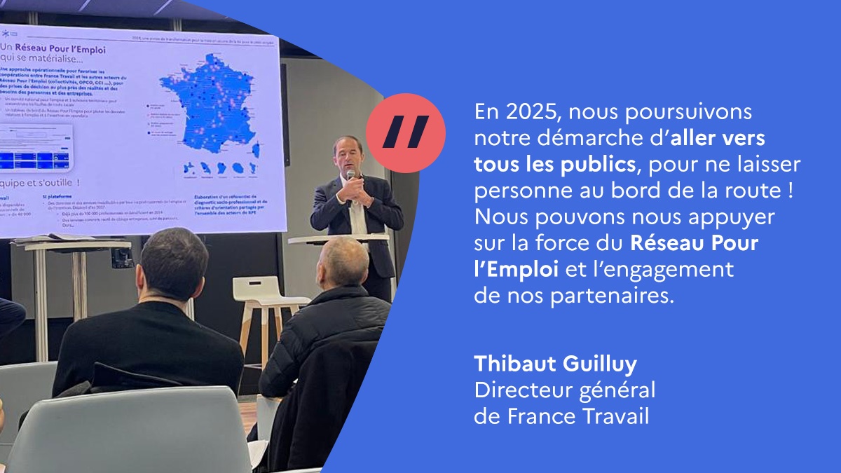 En 2025, France Travail s'engage pour tous les publics sans emploi : inscription de tous, généralisation progressive d’Avenir Pro, orientation de toutes les personnes en situation de handicap, simplification de l’expérience usager...🤝

Pour en savoir + ➡️ francetravail.org/francetravail/…
