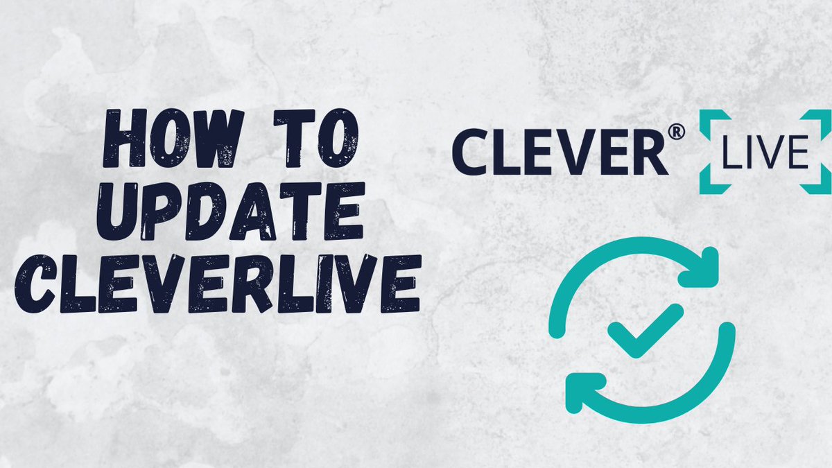 We’ve just released a new tutorial video that walks you through the simple steps of updating your CleverLive player. Whether you’re new to the platform or just need a refresher, this video will guide you every step of the way!

🔗 Watch it now: youtu.be/Fcf3fXhZ4kw