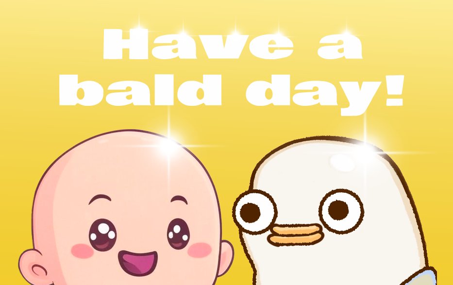 baldcoindotron's tweet photo. In this harsh sea of token pvp💸📈📉, 
There are those who hope to make your day shine a bit more brightly ☀
 
Have a $bald / $balu day! 💖👨‍🦲✨~
@baludotron 🥚✨ https://t.co/8mYKAR7Hag