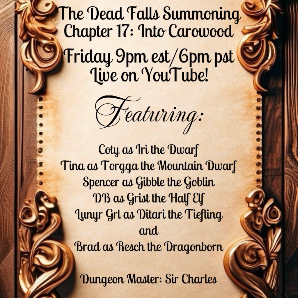 Tonight the gang’s all here for another inappropriate session of #dungeonsanddragons ! Join us for Chapter 17 in our live chat at The Red 5 Tavern on YouTube!
#GameNight #FridayVibes #RollForFun #dnd