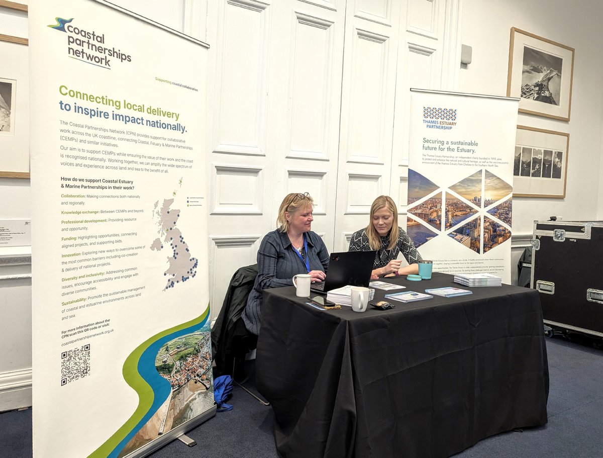 A fascinating couple of days at <a href="/coastalfutures/">woodholmescoastal</a> 2025 in London this week. We are proud to support Thames Estuary Partnership and The Coastal Partnerships Network in their work. So much important work is happening at the moment and it's great to be a part of it. #ocean #networking