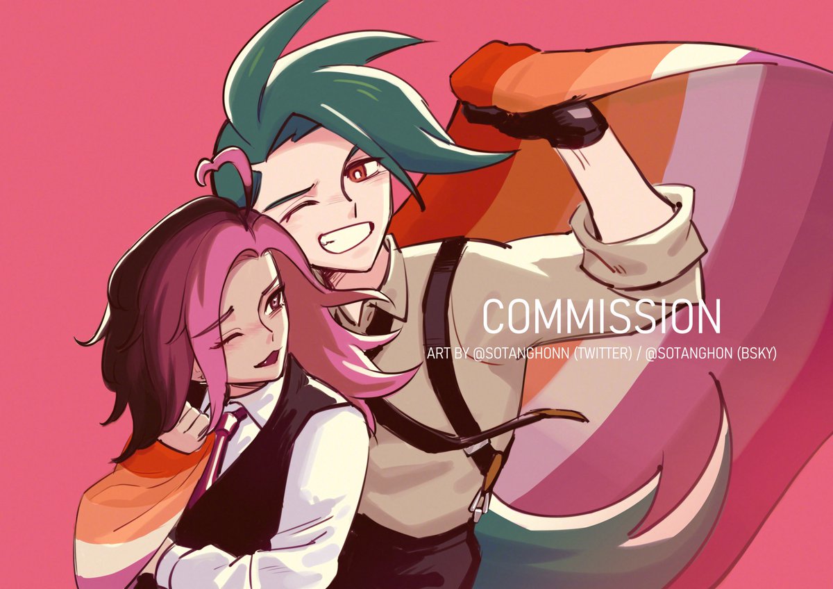 for thea on vgen ❤️i had so much fun drawing these two, thank you for commissioning me!!

#VGenComm