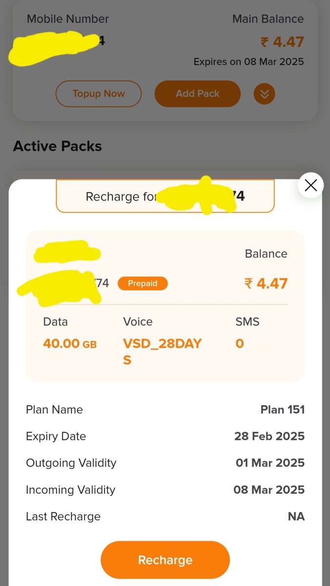 Tech_RajKhan's tweet photo. @BSNLCorporate @bsnl_care 
I have been recharging for five months,
Online Complain Offline Complain Call Center Complain No Response,
No internet and no singles,
I am waiting since last five months,
Forced to take out the potout number today,
Show my screenshot 🙂 https://t.co/pCK8NGskUu