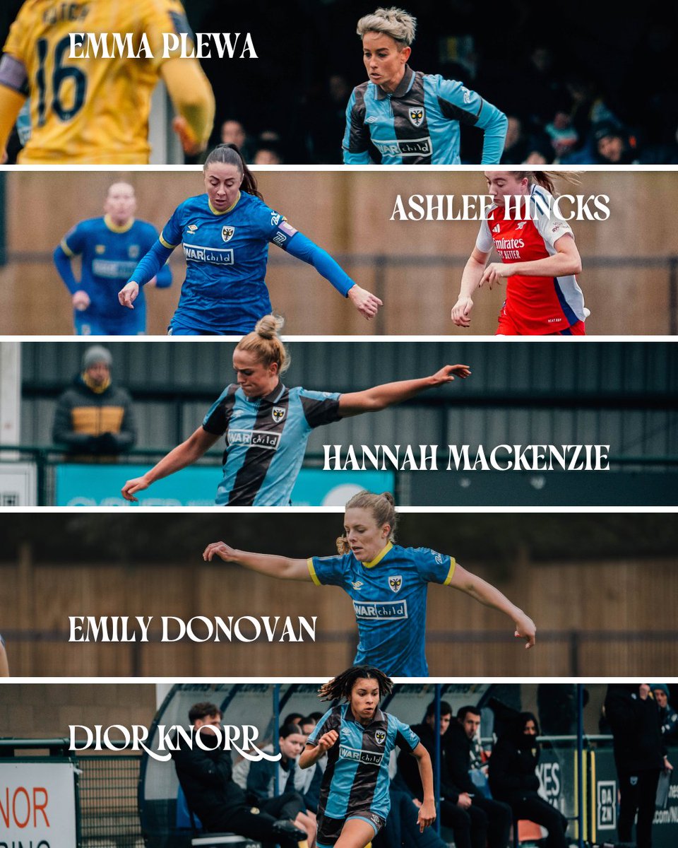 🗳️ HAVE YOUR SAY!

Who was your Player of the Match for January? And who scored your Goal of the Month? Make your choice now! 👇

🗳️ tinyurl.com/4fnwa2kh 

#AFCW #AFCWWomen 💛💙
