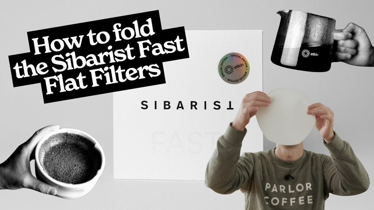 How To Fold The Sibarist Fast Flat Filters buff.ly/4gkYGBW #pourover #coffee