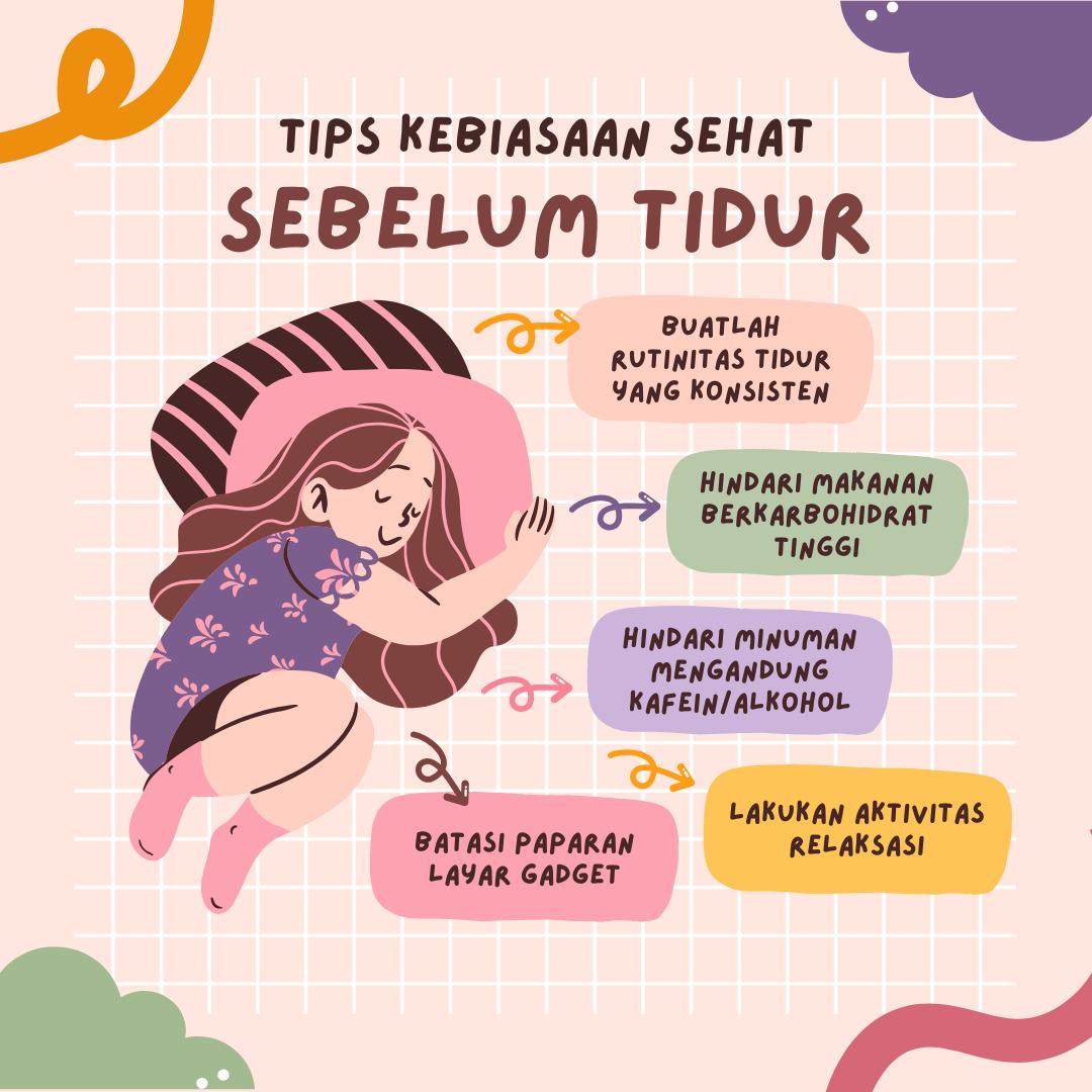 Membangun kebiasaan sehat sebelum tidur dapat meningkatkan kualitas tidur dan membuat tubuh lebih segar keesokan harinya. Berikut beberapa tips yang bisa kamu coba:
<a href="/AXA_Mandiri/">AXA Mandiri</a>
#axamandiri #amanterlindungi #jagakesehatan #JumatBerkah
AXA Mandiri
