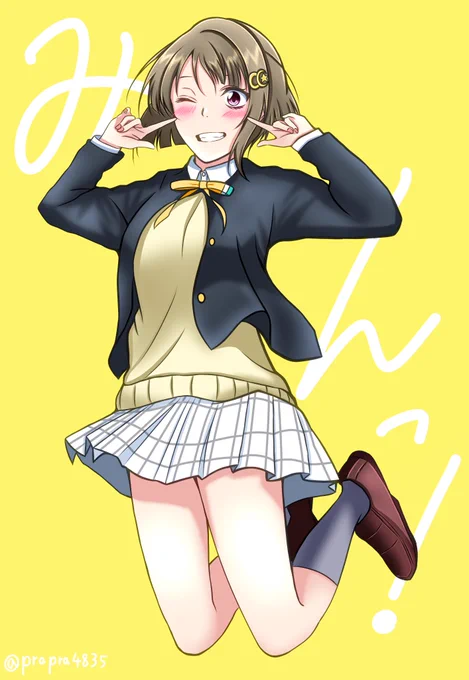 #今月描いた絵を晒そう
11枚描いてた!
ずっと描きたかった格付けパロとか、かすみん誕生日イラストとか漫画とか色々充実してました。 