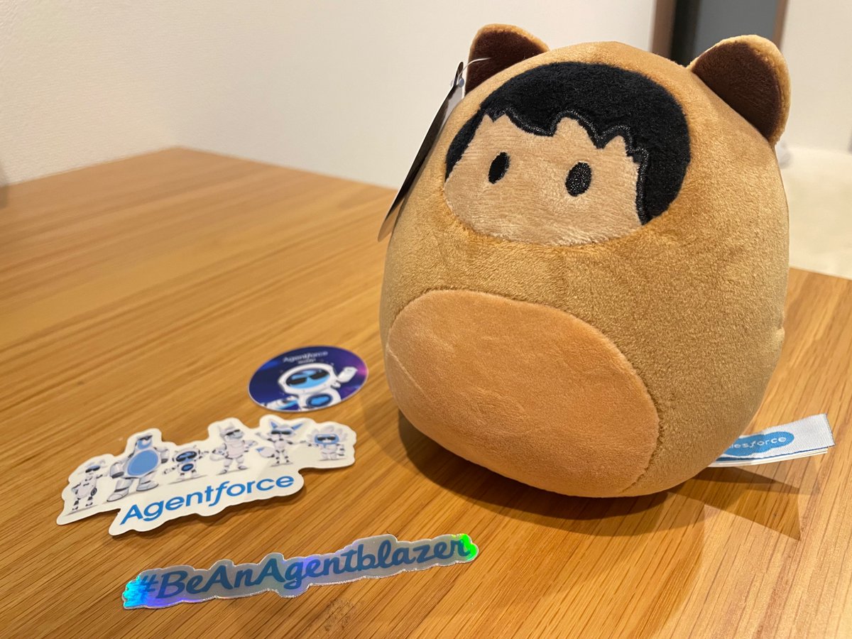 hrsfjp's tweet photo. Agentblazer になれるよう頑張ろ…!
#AgentforceCommunityTour #BeAnAgentblazer https://t.co/ptpVeu9GJs