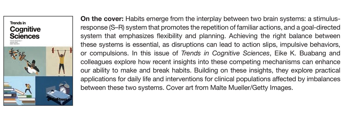 Parnian Rafei (@parnianrafei) on Twitter photo The long month of January is ending! Delighted to see our future review on the cover page of <a href="/TrendsCognSci/">Trends in Cognitive Sciences</a>'s January 2025 issue 🥳📰
cell.com/issue/S1364-66… The long month of January is ending! Delighted to see our future review on the cover page of <a href="/TrendsCognSci/">Trends in Cognitive Sciences</a>'s January 2025 issue 🥳📰
cell.com/issue/S1364-66…