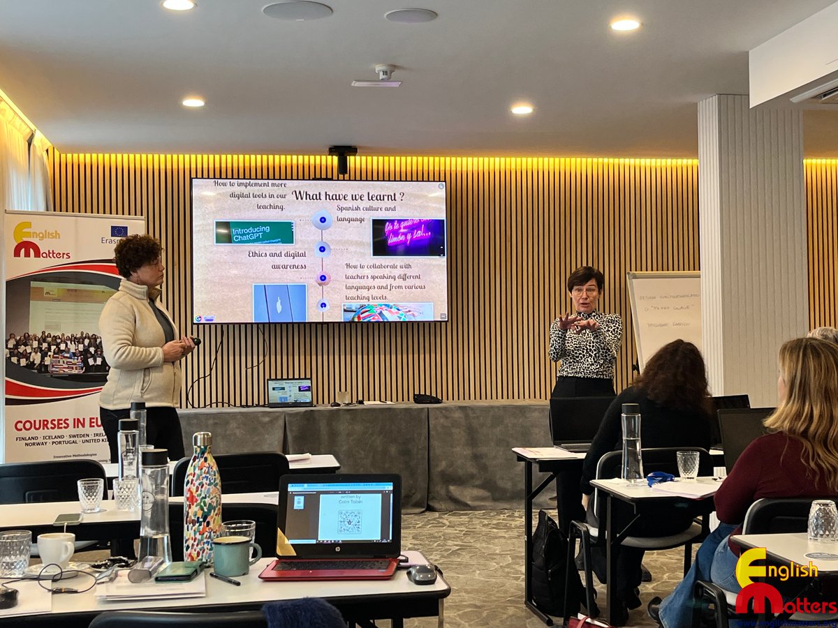 After a very enjoyable and informative week we say 'Hasta luego' to our colleagues from the ICT: Maximising your Digital Competences programme in Madrid, Spain.
We wish them the very best on their future journey through 21st century teaching