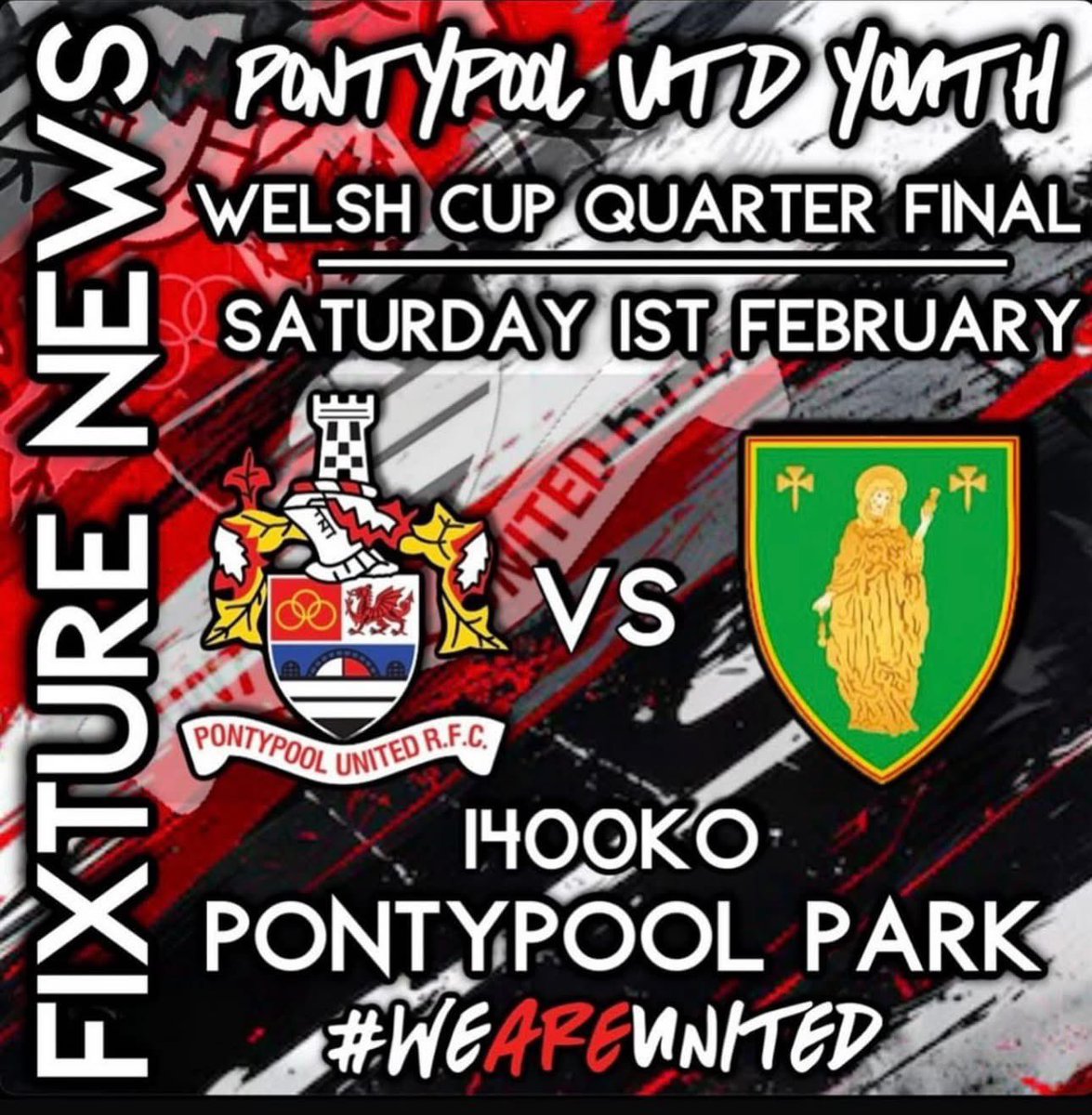 Pontypool RFC (@pontypoolrfc) on Twitter photo No ๐ No problem as you can still get your rugby fix at Pontypool Park
Come and support the <a href="/PontypoolUnite/">Pontypool United RFC</a> Youth boys in their Welsh Cup quarter final - 2pm KO
๐ดโช๏ธ๐ No ๐ No problem as you can still get your rugby fix at Pontypool Park
Come and support the <a href="/PontypoolUnite/">Pontypool United RFC</a> Youth boys in their Welsh Cup quarter final - 2pm KO
๐ดโช๏ธ๐
