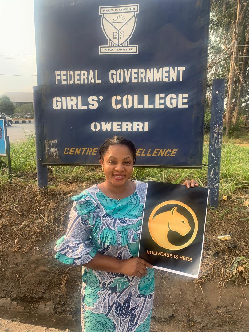 Jk_Trinity_'s tweet photo. I'm so excited to announce the coming of the biggest platform. Holiverse is here with so much excitement

This Photo was taken at Federal Government Girls College Owerri at Okigwe Road, before IMSU Junction.
@Holiverse_ to the moon
Coordinates: 5.5009° N, 7.0341° E https://t.co/wnpG4it2Mg