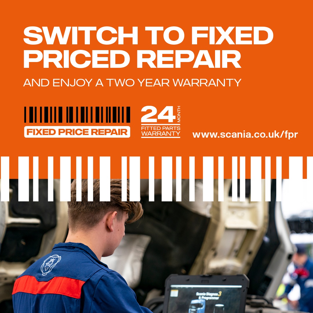 West Pennine Trucks (@scaniawpt) on Twitter photo Fixed Price Repair – One price, simple and a 24-month fitted parts warranty.
📞 Contact your local team:
#Middleton - 0161 653 9700
#Trafford - 0161 877 7708
#Stoke - 01782 577955
#Telford - 01952 587222
#Oswestry - 01691 671500
#Knighton - 01547 528600
<a href="/BallyveseyLtd/">Ballyvesey Holdings Ltd</a> Fixed Price Repair – One price, simple and a 24-month fitted parts warranty.
📞 Contact your local team:
#Middleton - 0161 653 9700
#Trafford - 0161 877 7708
#Stoke - 01782 577955
#Telford - 01952 587222
#Oswestry - 01691 671500
#Knighton - 01547 528600
<a href="/BallyveseyLtd/">Ballyvesey Holdings Ltd</a>