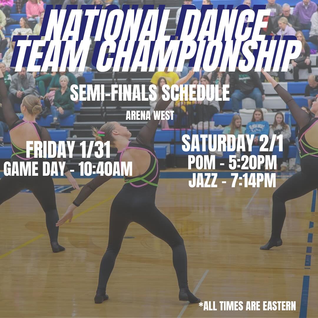 GOOD LUCK to our <a href="/ChrismanBears/">William Chrisman</a> Beartrackers Dance Team as they compete at National Dance Team Championships in Orlando, Florida this weekend!