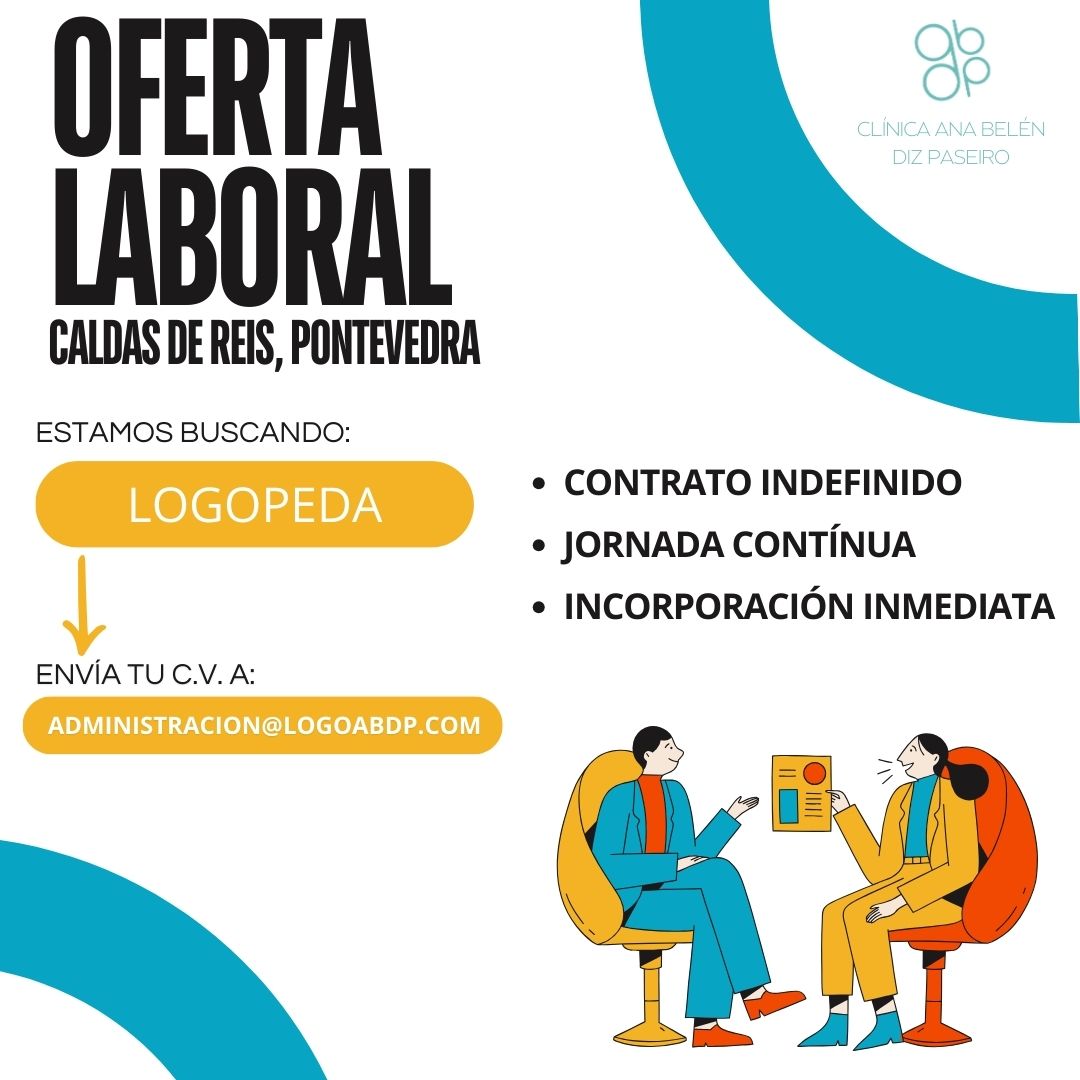 Oliwis, sei que levo tempo sen pasar por aquí pero SE BUSCA LOGOPEDA URXENTEMENTE. Calquera cousa, decídeme.