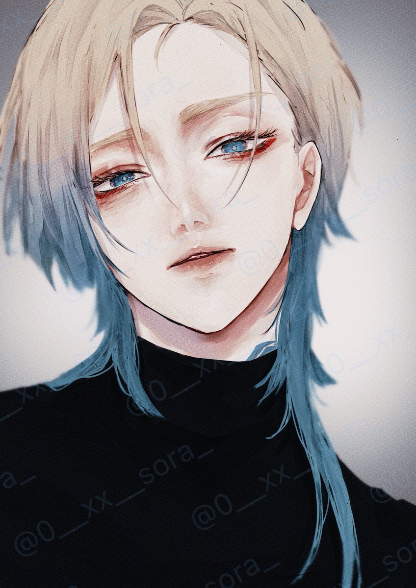 0__xx__sora_'s tweet photo. どっかのモデルしてるｻﾞ
塗り練習 https://t.co/5MnHlhT1BZ