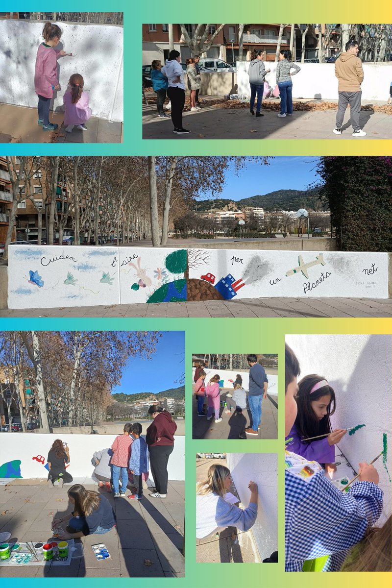 EscolaMadorell (@escolamadorell) on Twitter photo 3r crea un mural al Parc de la Mariona com a cloenda del projecte "Els vigilants de l'aire" de <a href="/sostAMB/">AMB Sostenibilitat</a> i l'<a href="/AjMolinsdeRei/">Ajuntament de Molins de Rei</a>
Alumnes, famílies i mestres l'han fet possible plasmar la importància de la qualitat de l'aire que respirem.
#somMadorell <a href="/aliancesmagnet/">Aliances Magnet</a> <a href="/AfaJMMadorell/">AFA Escola Madorell</a> 3r crea un mural al Parc de la Mariona com a cloenda del projecte "Els vigilants de l'aire" de <a href="/sostAMB/">AMB Sostenibilitat</a> i l'<a href="/AjMolinsdeRei/">Ajuntament de Molins de Rei</a>
Alumnes, famílies i mestres l'han fet possible plasmar la importància de la qualitat de l'aire que respirem.
#somMadorell <a href="/aliancesmagnet/">Aliances Magnet</a> <a href="/AfaJMMadorell/">AFA Escola Madorell</a>