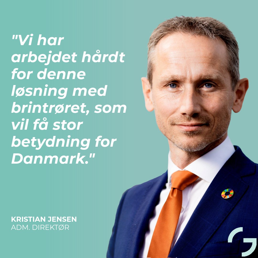 Brintrøret bliver en kæmpe gevinst for Danmark 👏🏼 Regeringen har fundet den rette balance med et lavere bookingkrav og ved at lade Energinet starte arbejdet tidligere. Afgørende for #dkgreen og #dkbiz, at brintrøret står klar i 2030. greenpowerdenmark.dk/nyheder/brintr…