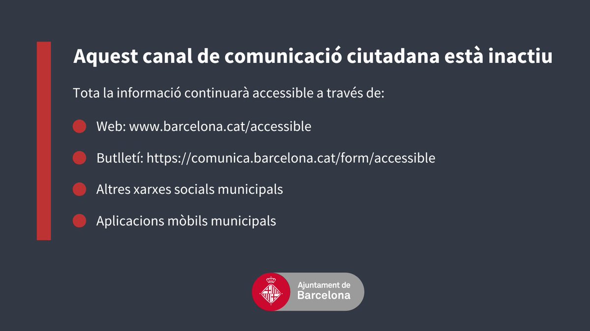 BCN Accessible tweet media
