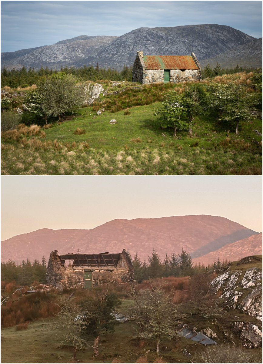 Bernard Geraghty Landscape Tours (@bg_tours) on Twitter photo Before and after #StormEowyn To think of how many storms this roof withstood, Éowyn was just too much. Before taken a few years ago and after taken this morning. #connemara <a href="/CarlowWeather/">Carlow Weather</a> Before and after #StormEowyn To think of how many storms this roof withstood, Éowyn was just too much. Before taken a few years ago and after taken this morning. #connemara <a href="/CarlowWeather/">Carlow Weather</a>