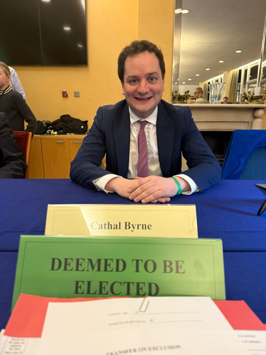 Senator Cathal Byrne tweet media
