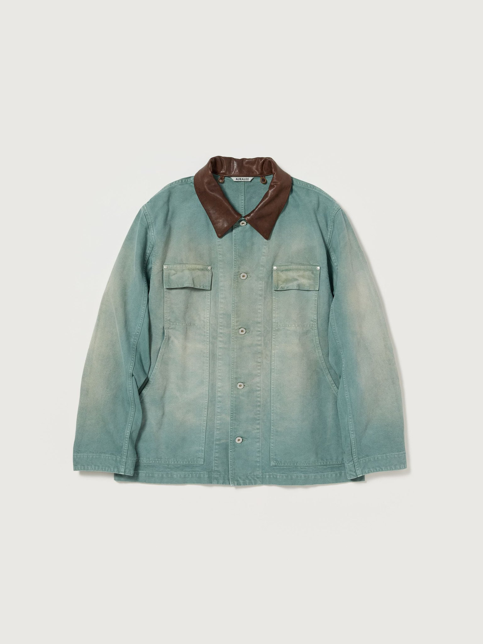 新品オーラリー オーガニックコットンダックブルゾン サイズ1 AURALEE(オーラリー) ORGANIC COTTON DUCK BLOUSON A25SB01CD