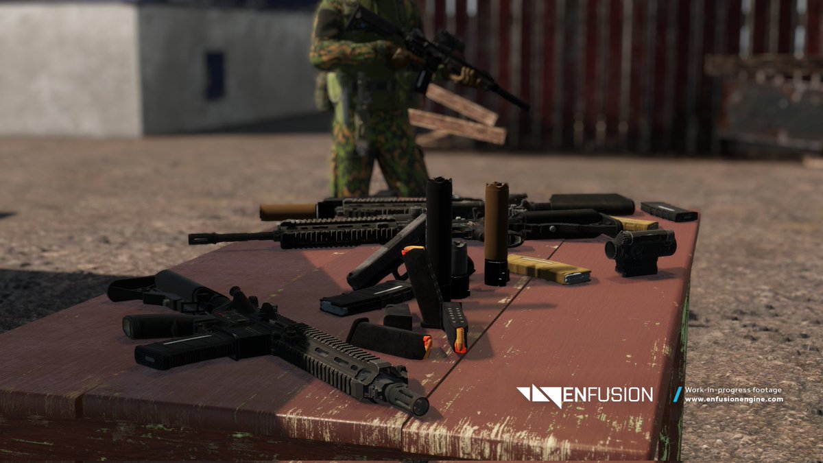 As January comes to an end, we have come a long way crafting NORMOD with more content. Uniforms, terrain, weapons and gear are all slowly coming together. #ArmaReforger