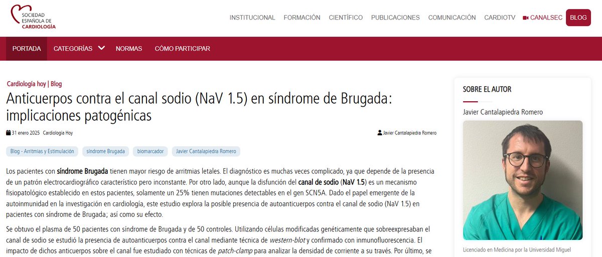 Soc Esp Cardiología tweet media