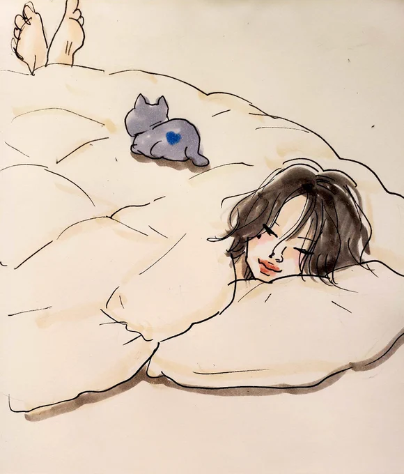 ライブを終えた後の米津さんが暖かいお布団で気持ちよく眠れてるといいな