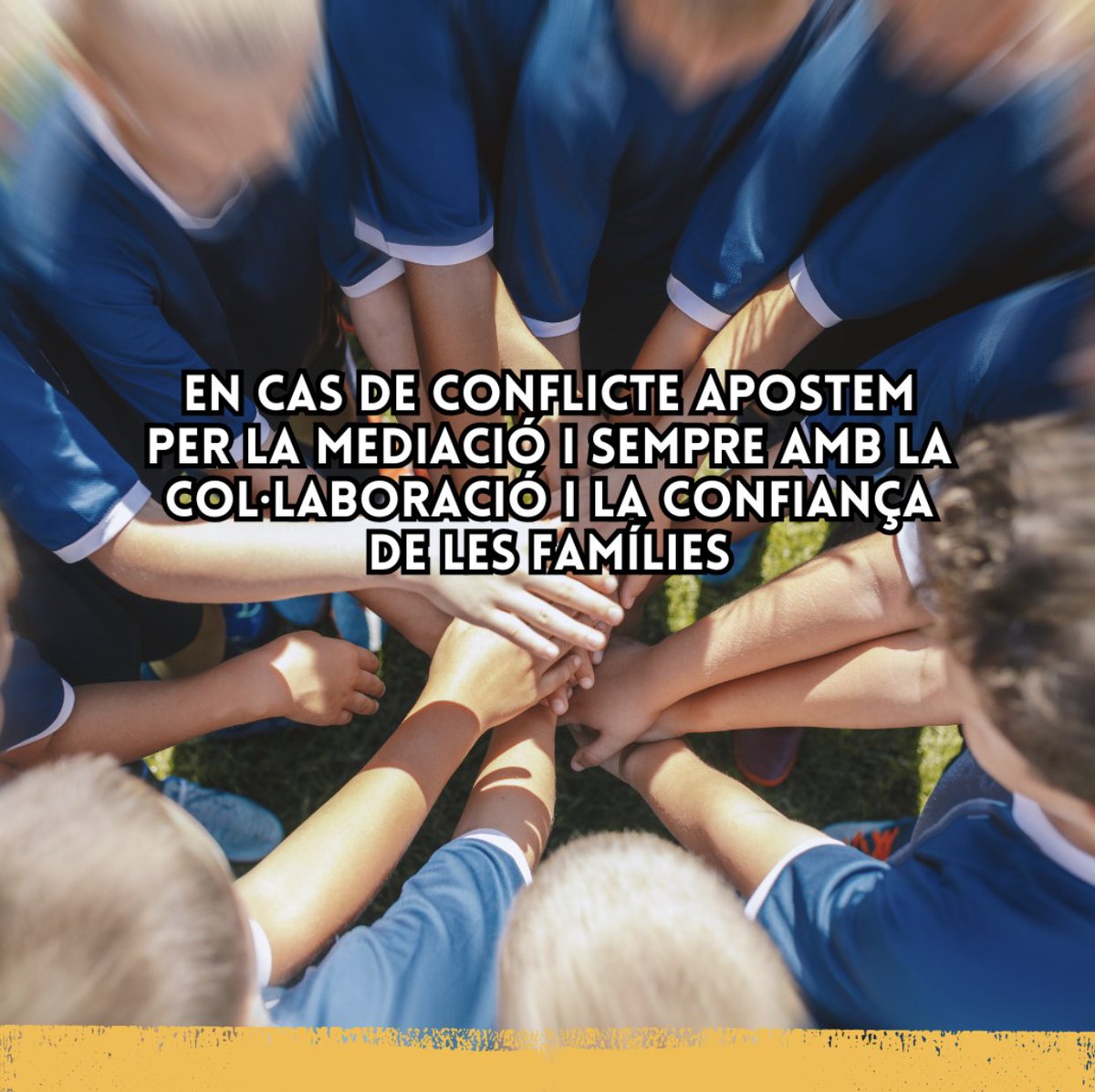 Manyanet_Reus's tweet photo. Tota la comunitat educativa està sensibilitzada i té les eines per actuar davant de qualsevol situació de conflicte. La nostra prioritat és l'alumnat i és per això que les famílies confien en nosaltres. Som Manyanet!
#josocmanyanet #ambtotambtu #famíliamanyanet https://t.co/XtWrDfE467