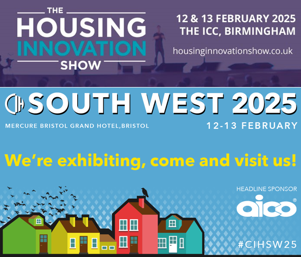 Meet ODCGIS at The Housing Innovation Show or CIH South West. The Housing Innovation Show is at the ICC in Birmingham and ODCGIS are on Stand 24.  On the same two days (12/13 Feb), CIH are holding their SW Conference at the Mercure Grand Hotel in Bristol. ODCGIS are on Stand 5