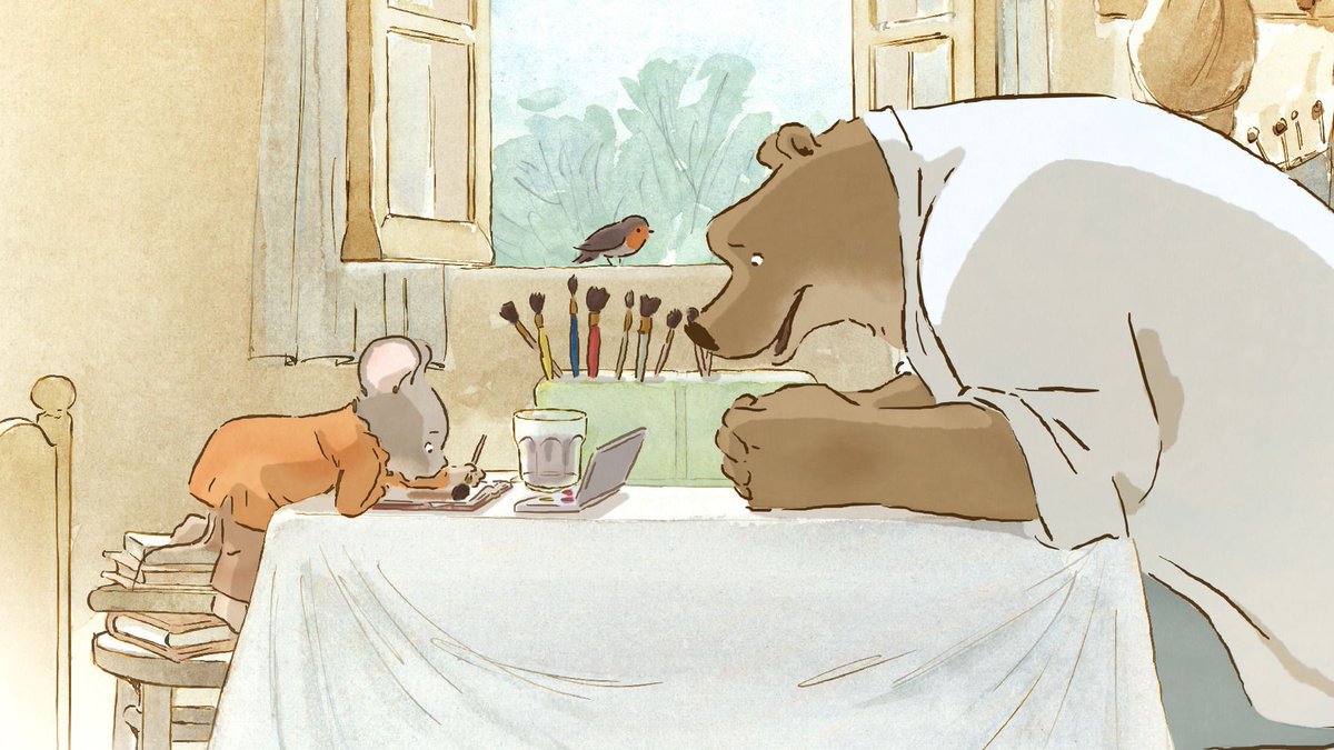CDReferences's tweet photo. Art of Ernest &amp; Celestine → https://t.co/Bp4f04LAfN

#animation #conceptart #modelsheet #characterdesign #visdev https://t.co/N4TemwJFBj