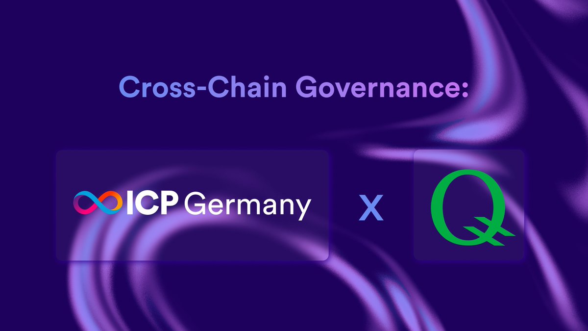 Cross-Chain Governance: Q and ICP Join Forces 🚀

The launch of ICP Chain Fusion Governance Modules (CGMs) marks a groundbreaking step for decentralized organizations (DAOs). This integration combines the Q Protocol’s advanced governance tools with the Internet Computer Protocol