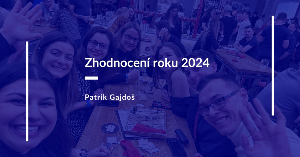Jaký byl můj rok 2024 a pár myšlenek:
- Proč nemá smysl hledat jeden velký klíč k úspěchu.
- Proč dobrá práce a dobrá služba není to samé.
- Proč mě koktejl kurz obohatil víc než některé marketingové.
Více na blogu 👇
patrikgajdos.cz/zhodnoceni-rok…