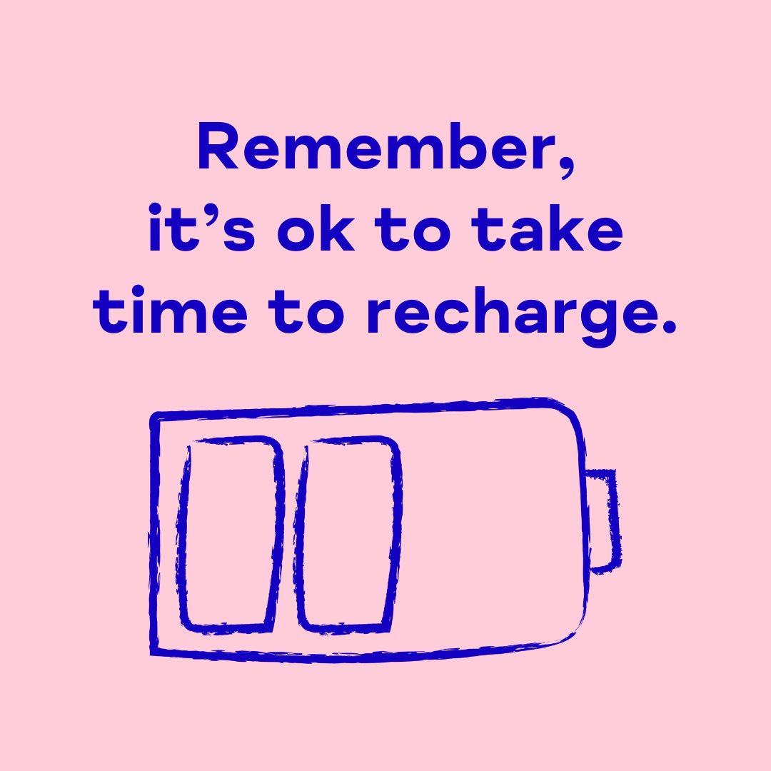 Happy Friday!

As we head into the weekend it can feel like there is a lot of pressure to stay busy and say yes to lots of plans. Remember, it’s ok to take a step back and spend time focusing on yourself and your wellbeing if you’re feeling drained.

Self-care isn’t selfish 💙