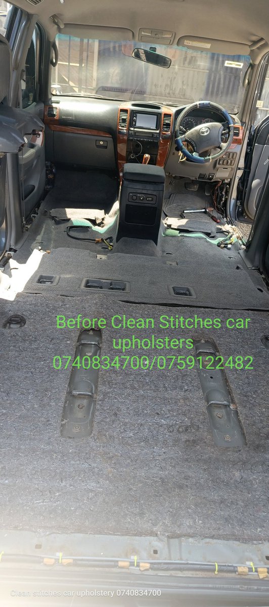 CleanUpholsters's tweet image. Waterproof flooring for the rainy season! Easy to clean &amp;amp; built to last. Check out this Prado upgrade!

📍 Roysambu, Mirema 1st Drive, off Kamiti Rd
📞 0740834700 / 0759122482

#CleanStitches #CarFlooring #WaterproofMat