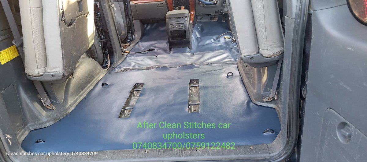 CleanUpholsters's tweet image. Waterproof flooring for the rainy season! Easy to clean &amp;amp; built to last. Check out this Prado upgrade!

📍 Roysambu, Mirema 1st Drive, off Kamiti Rd
📞 0740834700 / 0759122482

#CleanStitches #CarFlooring #WaterproofMat